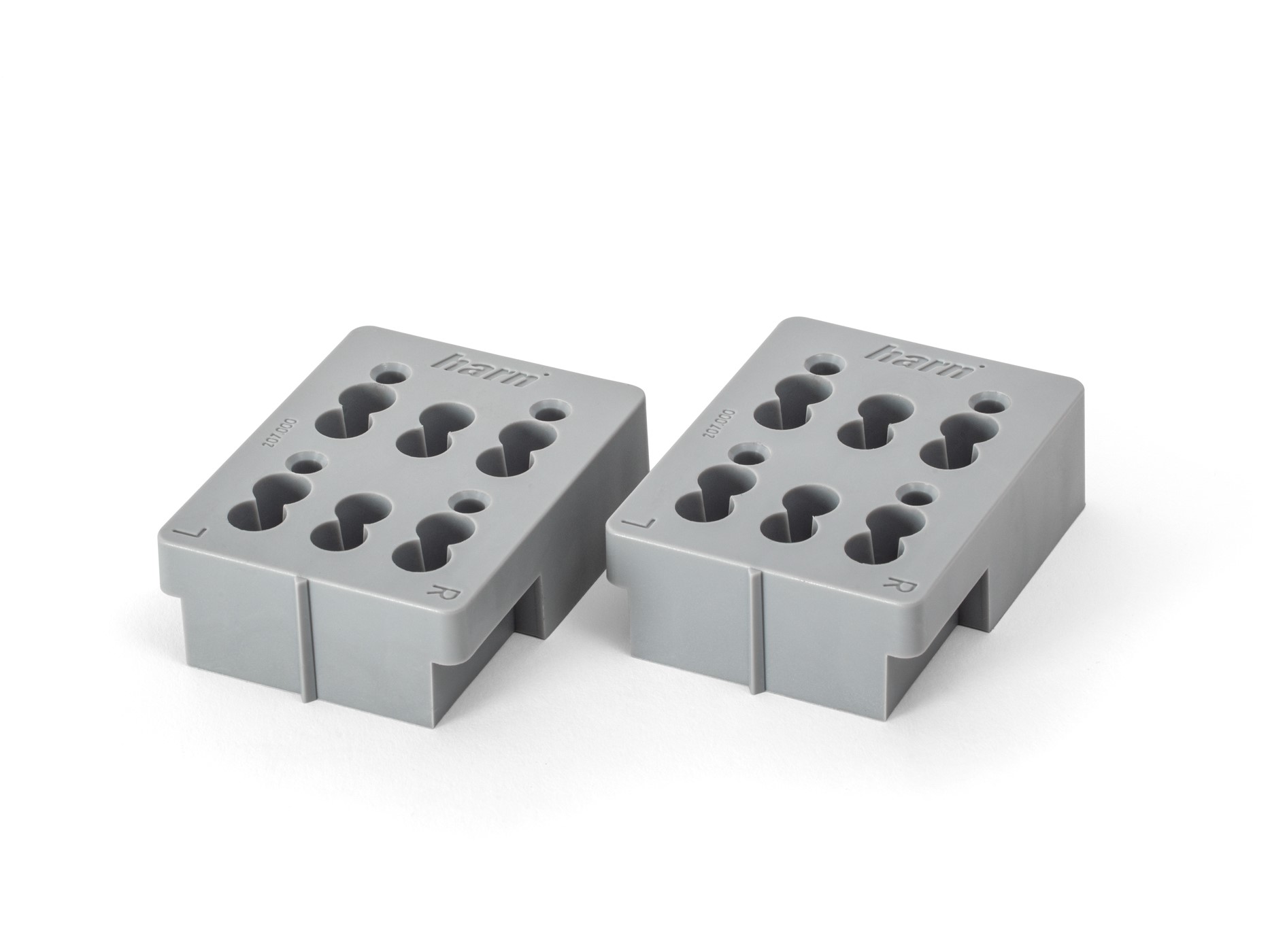 kuechenschublade-ritma-abstandhalter-innenschublade Abstandhalter aus grauem PVC für die Montage einer Schublade der Marke HARN Ritma Cube